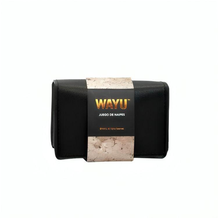 Juego de Naipes Wayu con Estuche de Cuero Vegano-2