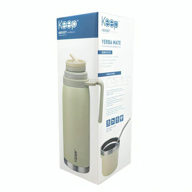 Termo Mate To Go Keep Acero Inoxidable 1.0 Litro Verde-3