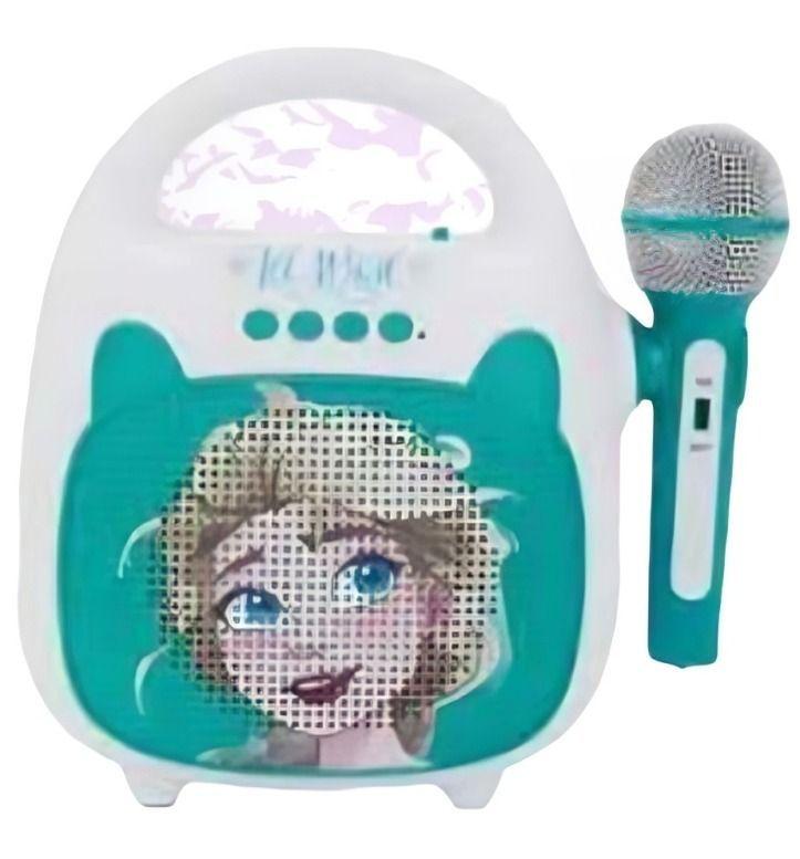 PARLANTE PORTATIL CON MICROFONO FROZEN-0