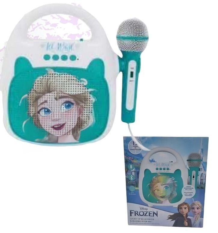 PARLANTE PORTATIL CON MICROFONO FROZEN-1