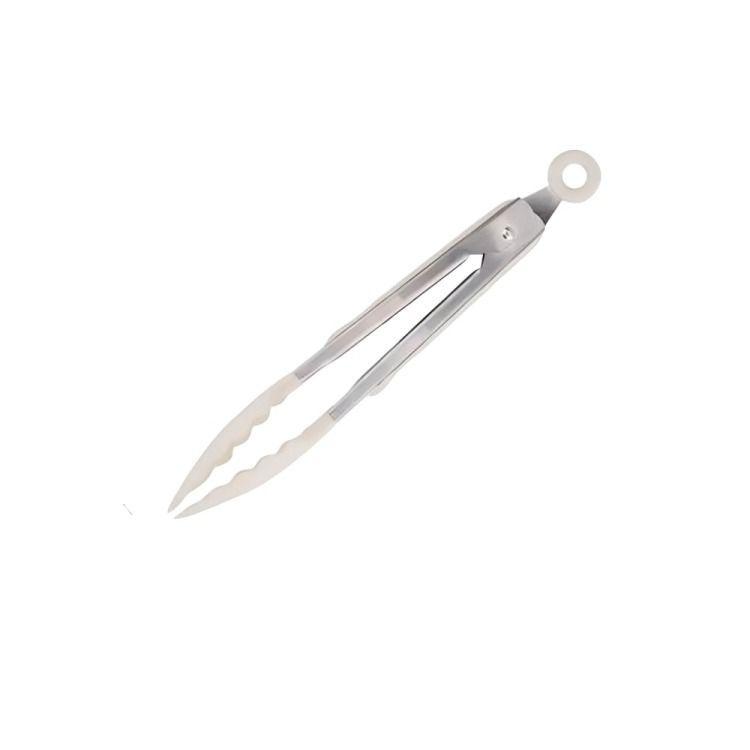 Pinza Clip Acero Inoxidable Con Punta De Silicona-1