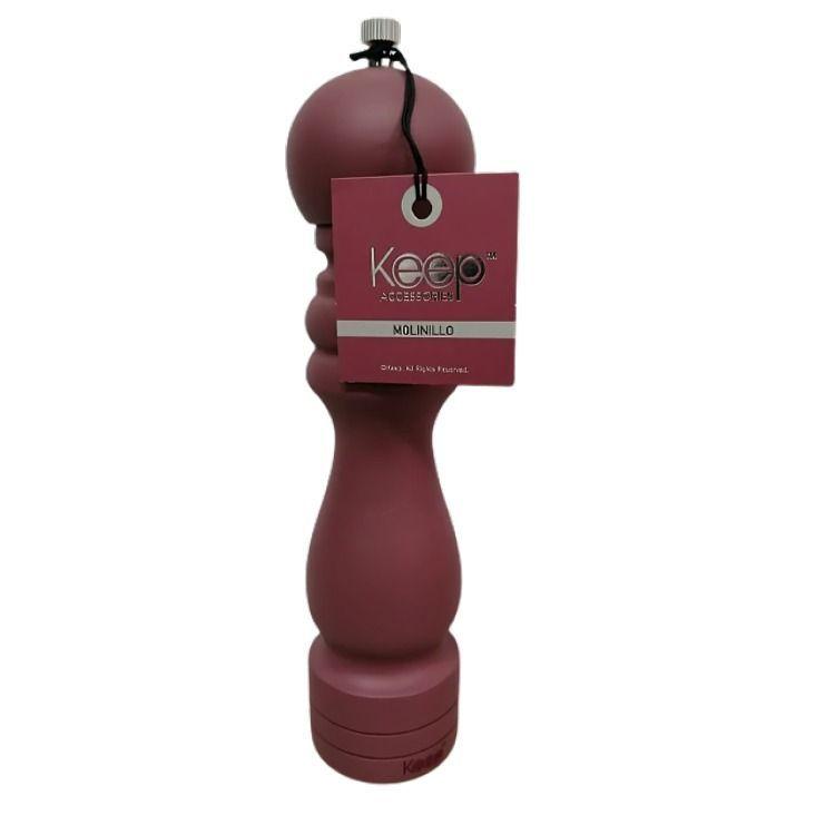 Molinillo Pimentero de Madera Keep-0