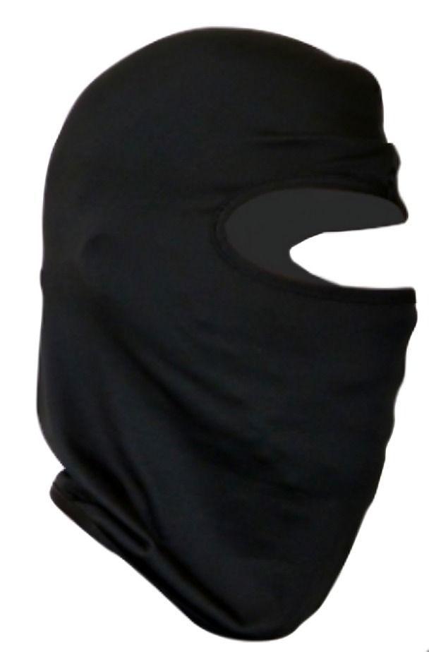 FUNDA PARA CABEZA LYCRA NINJA NEGRA EN BOLSA-2