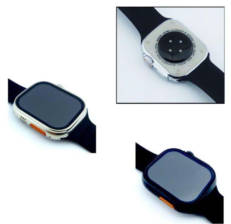 RELOJ SMARTWATCH KIT T20 ULTRA2 + 4 CORREAS PANT 2.03" COLORES CON NOTIFICACIONES  -2