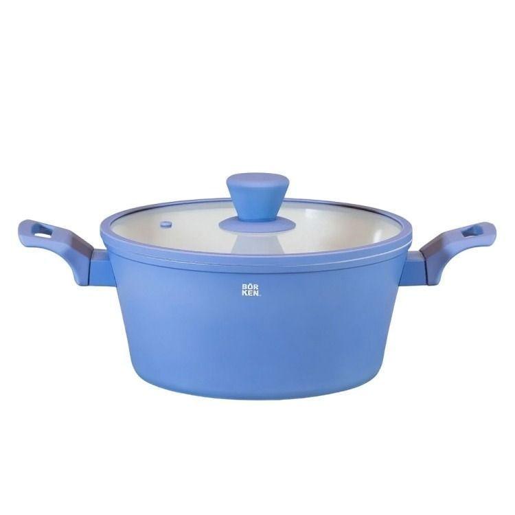 Bateria De Cocina 7 Piezas Ceramic Slate Borken-3
