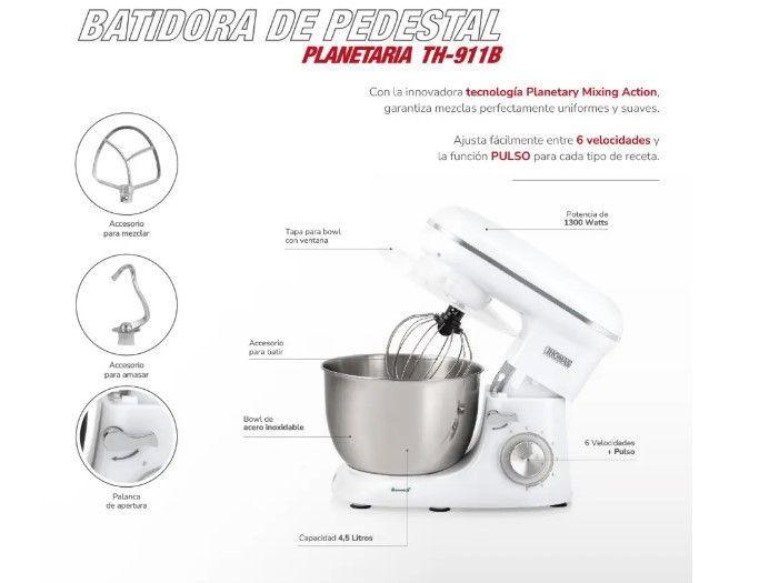 Batidora Pedestal Planetaria TH-911B Thomas-6