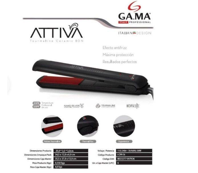 PLANCHA ALISADORA CABELLO CP9 ATTIVA + STD GAMA-4