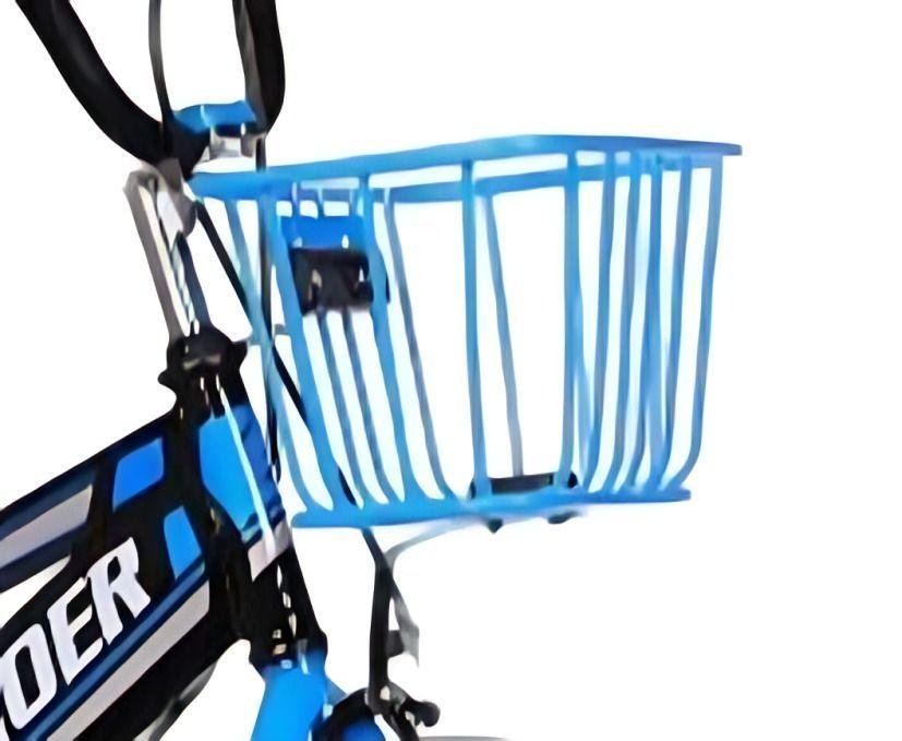 Bicicleta Infantil  Aro 16 con  Ruedas De Apoyo Azul-1