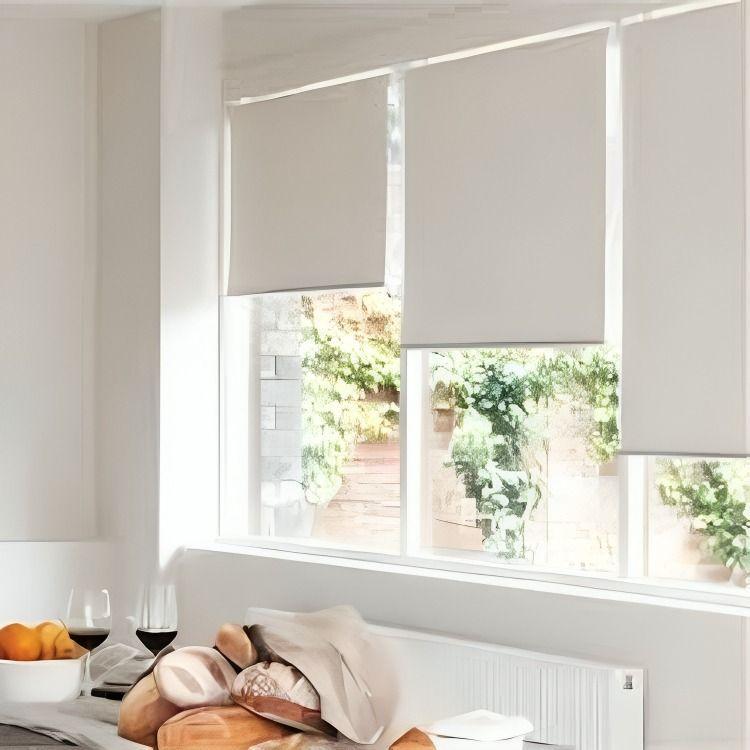 Cortina Roller BlackOut 120x250cm / Beige – Doral-3
