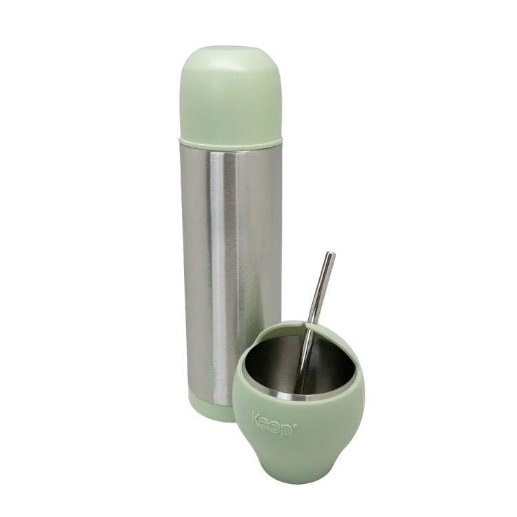Set Mate + Termo Bala Keep Verde-2
