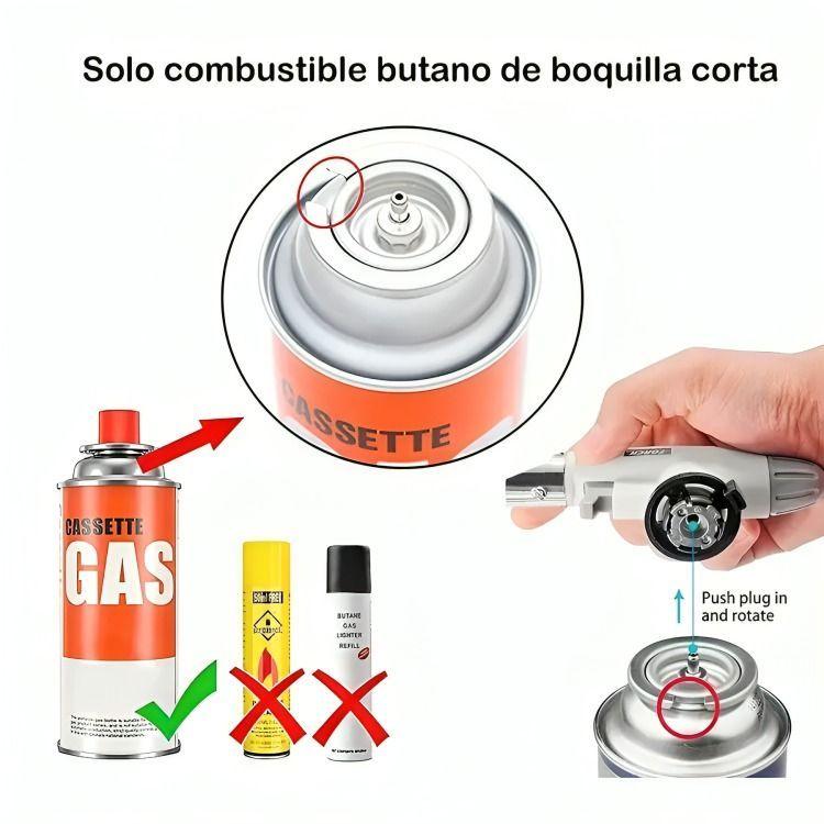 Soplete A Gas Para La Repostería O Cocina-4