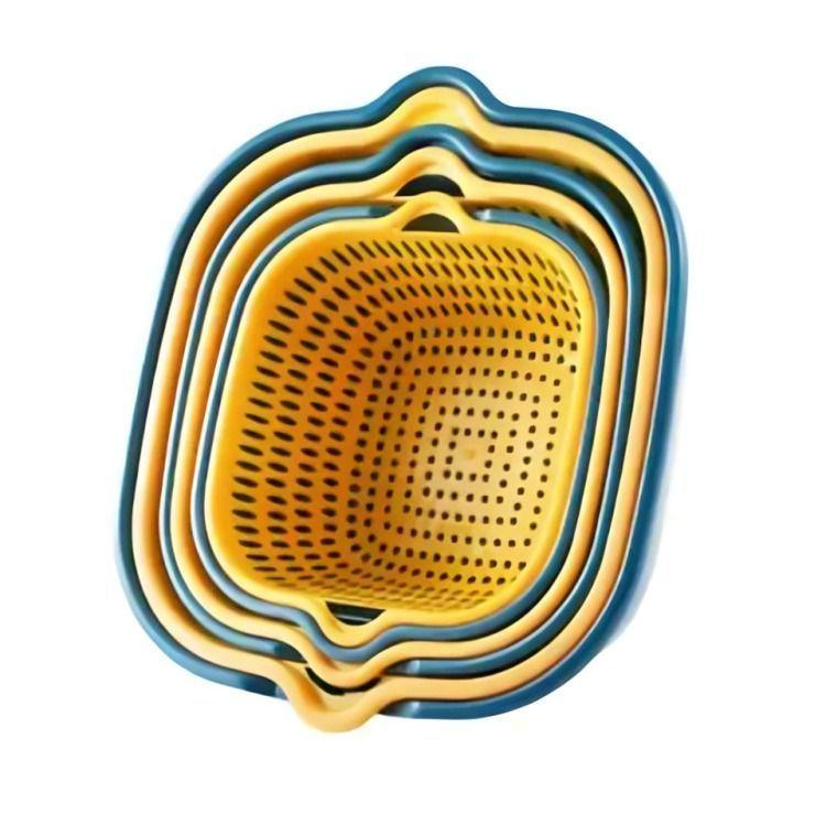 Cesta Colador para Lavado de Verduras Multifuncional-0