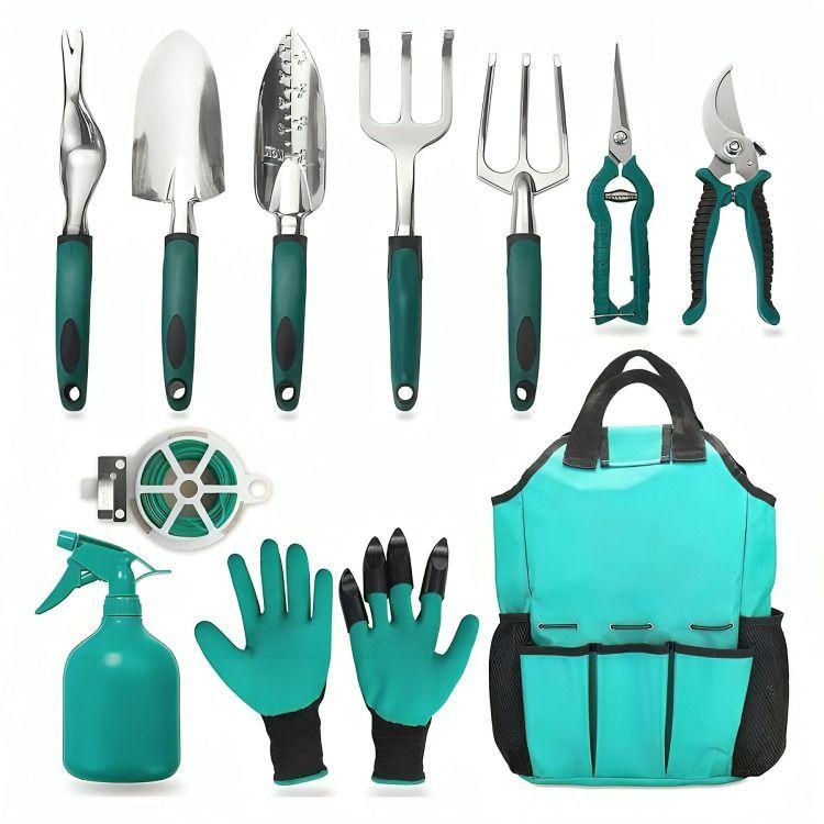 Set 11 Piezas Herramientas Jardinería Huerto Plantas Jardin-1