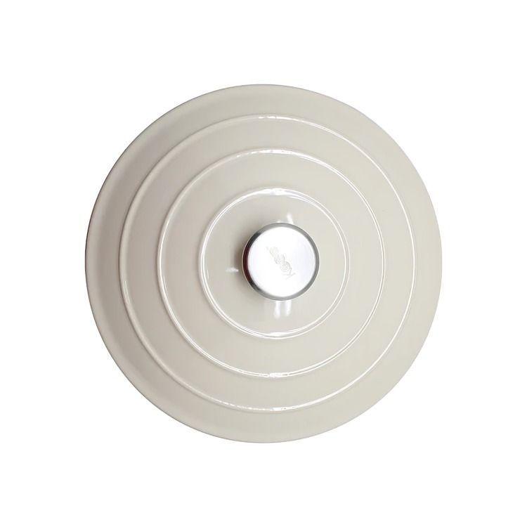 OLLA IRON CAST 26 CM  WHITE KEEP-2