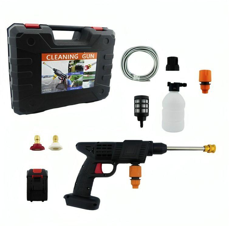 HIDROLAVADORA INALAMBRICA BATERIA 24V CON ESTUCHE ALTA PRESION -3