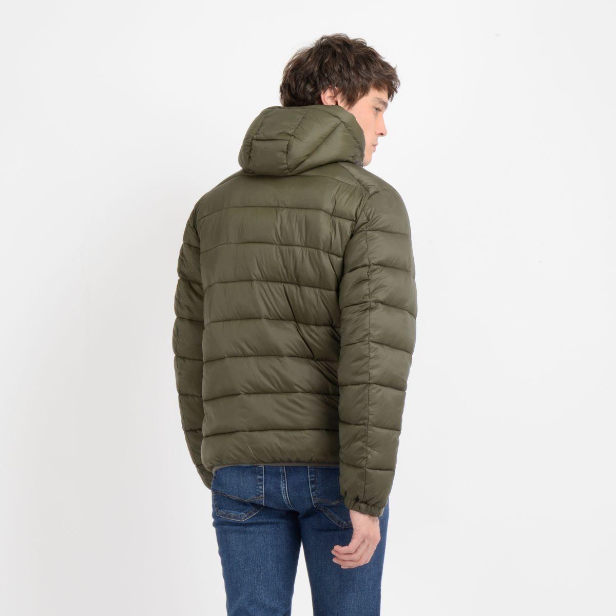 PARKA GLASSY PUFF VERDE OSCURO-1