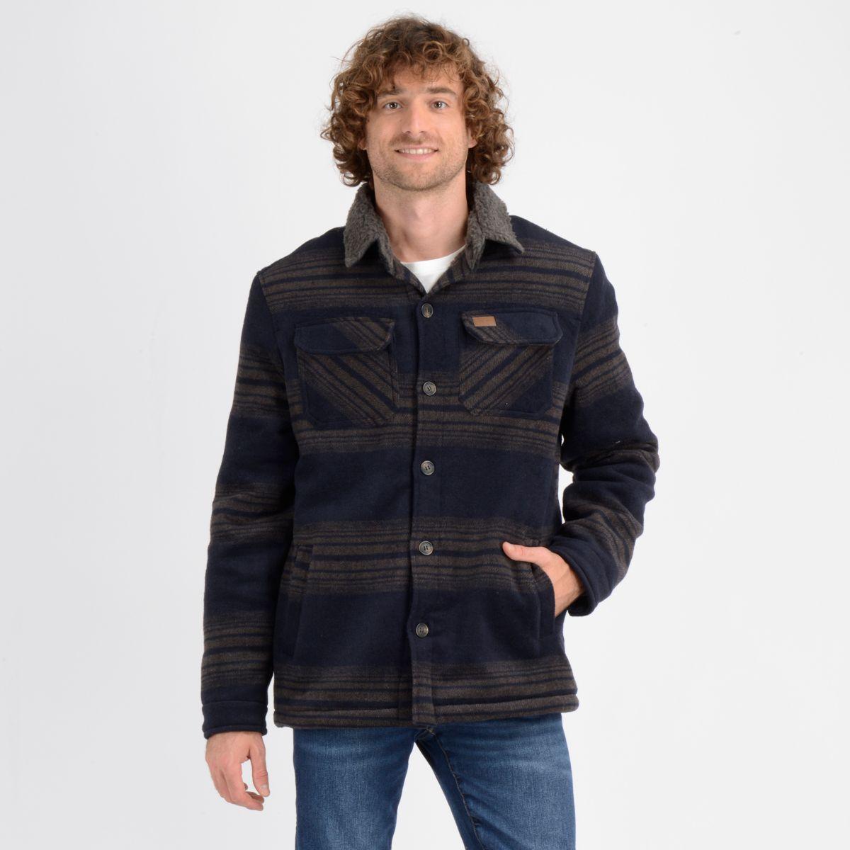 CHAQUETA SUDS SHERPA AZUL OSCURO-0