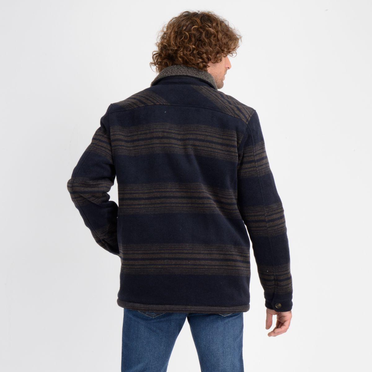 CHAQUETA SUDS SHERPA AZUL OSCURO-1