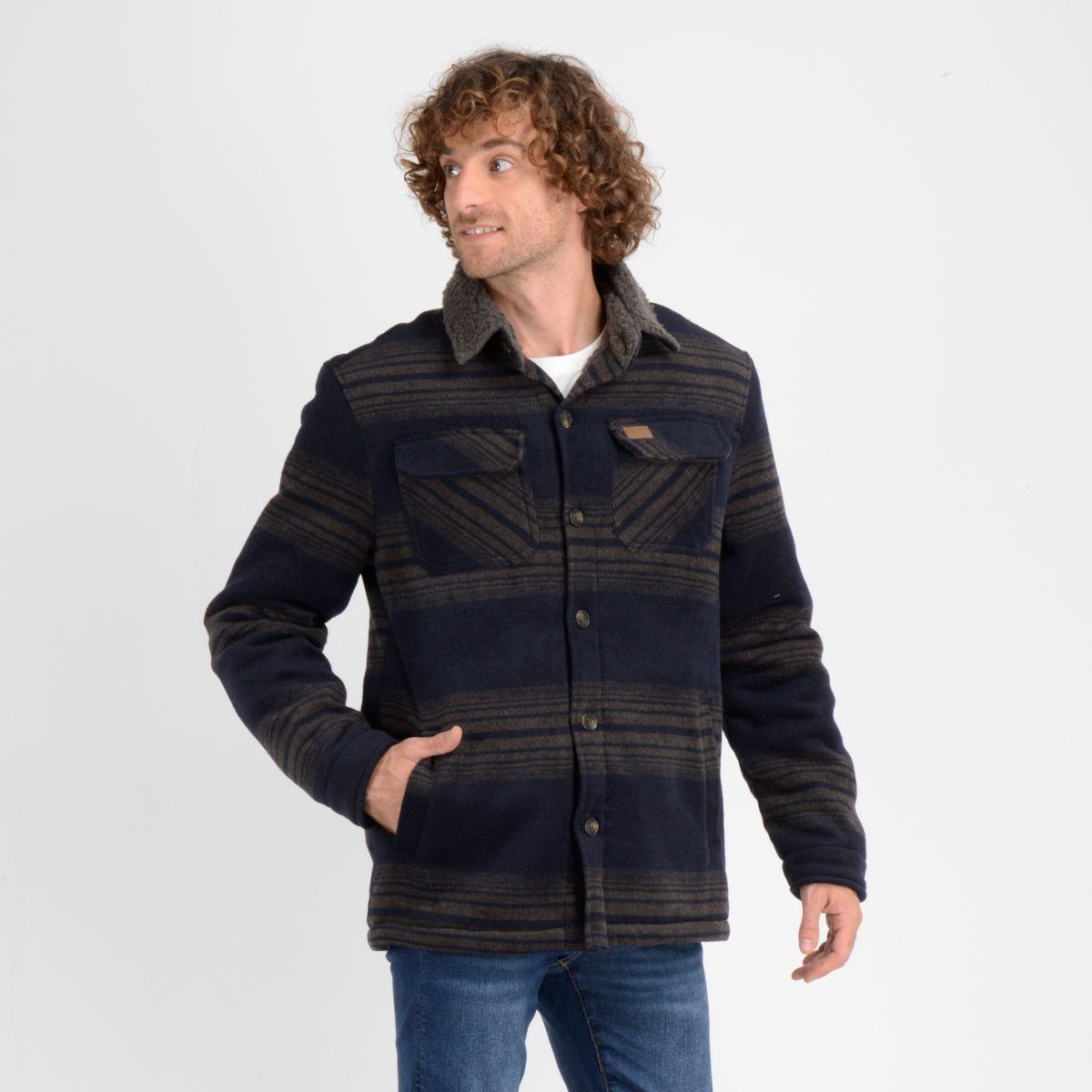 CHAQUETA SUDS SHERPA AZUL OSCURO-2