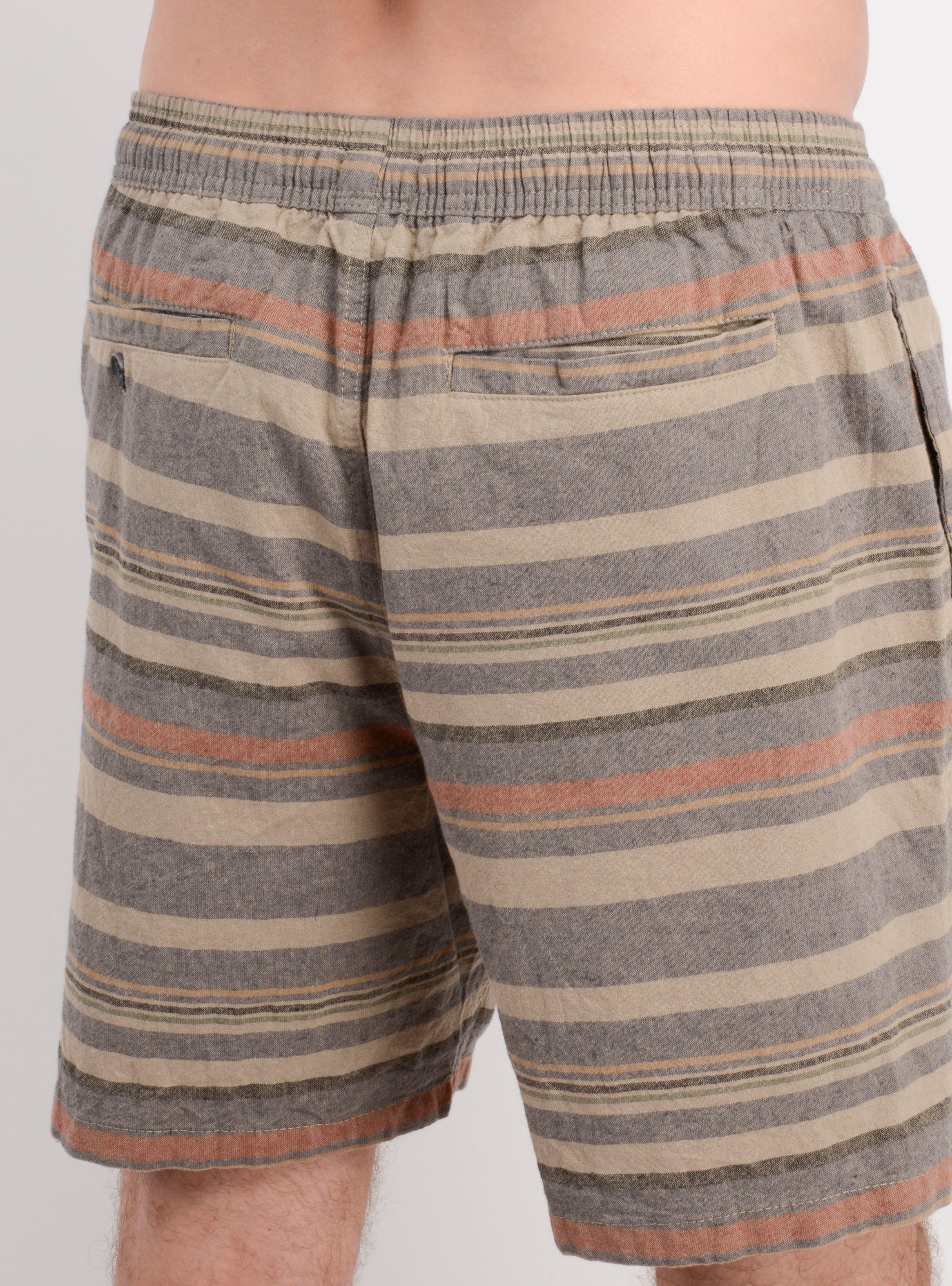 BERMUDA LOW KEY STRIP VERDE OSCURO-5