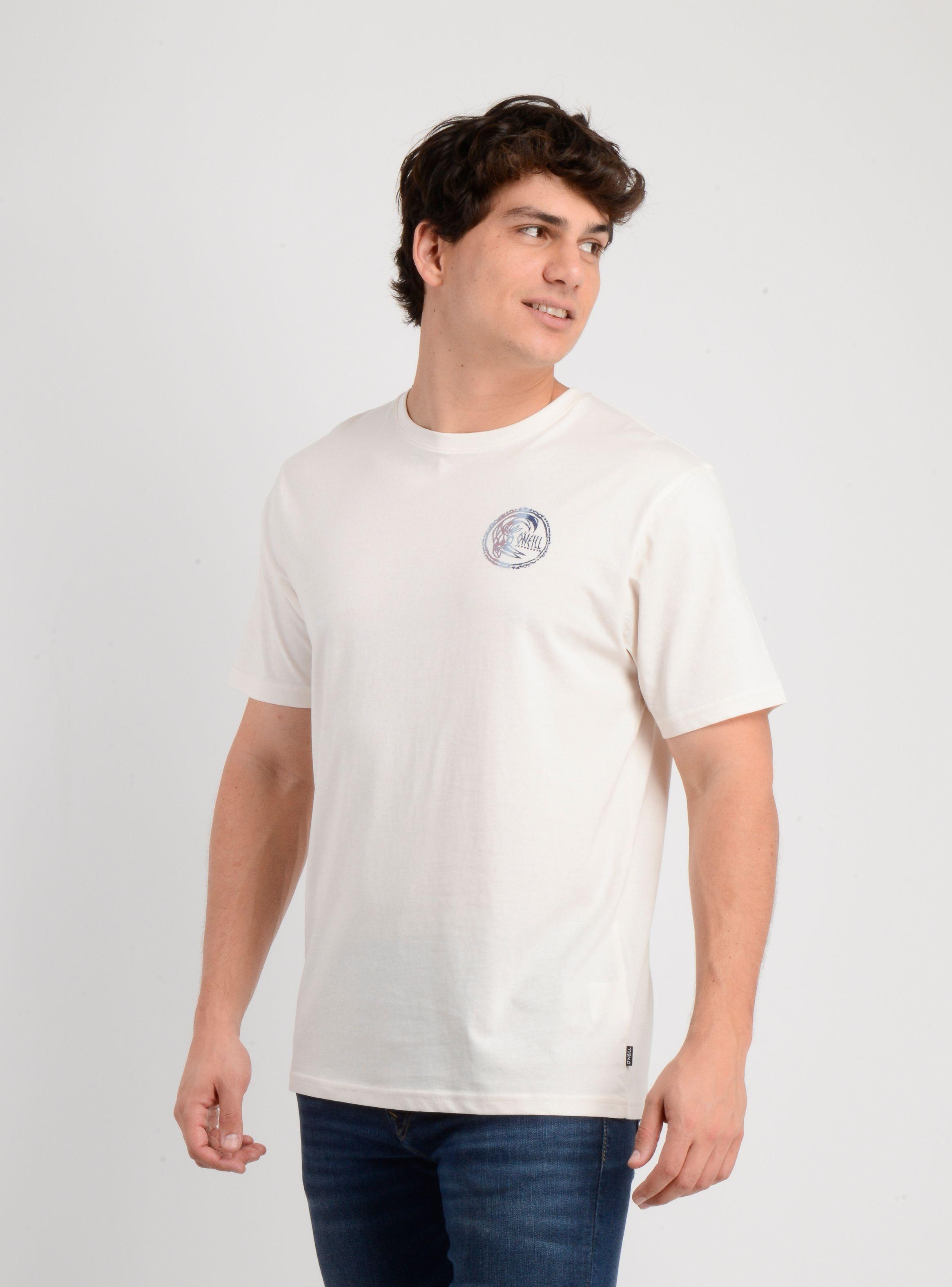 POLERA MANGA CORTA ARTIFACT BEIGE CLARO-2