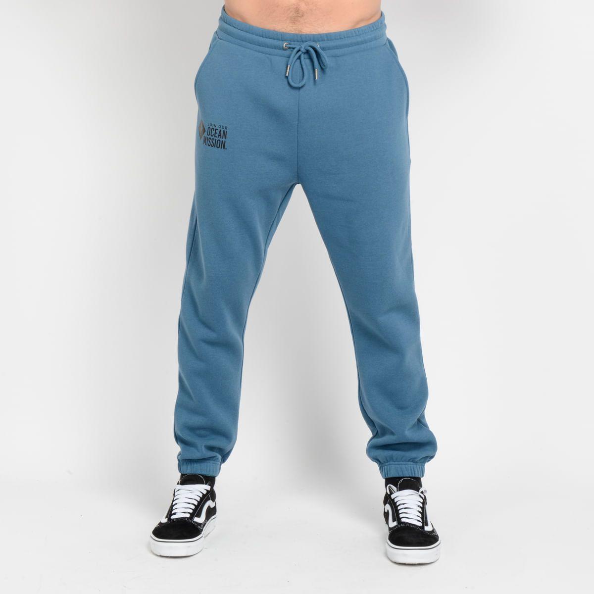 PANTALON BUZO - I23HO049001 AZUL-0