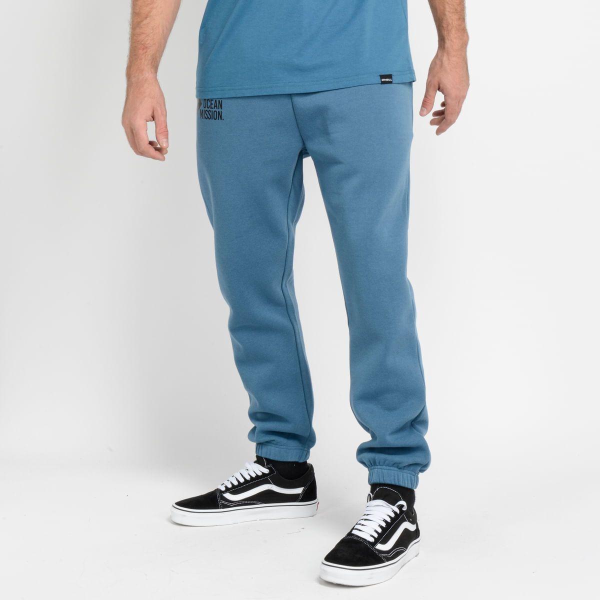 PANTALON BUZO - I23HO049001 AZUL-2