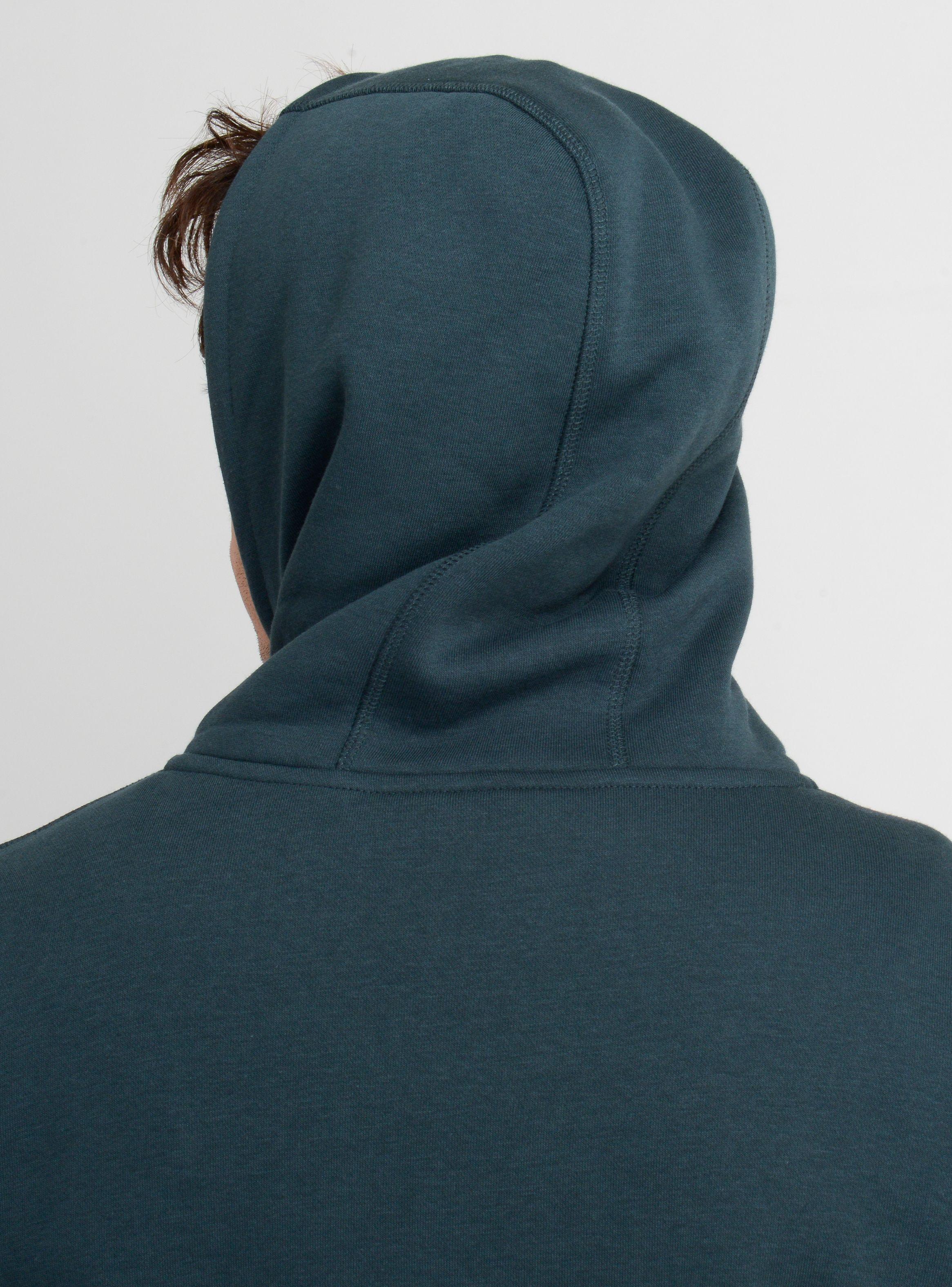 POLERON OG BADGE HOODIE  VERDE OSCURO-5