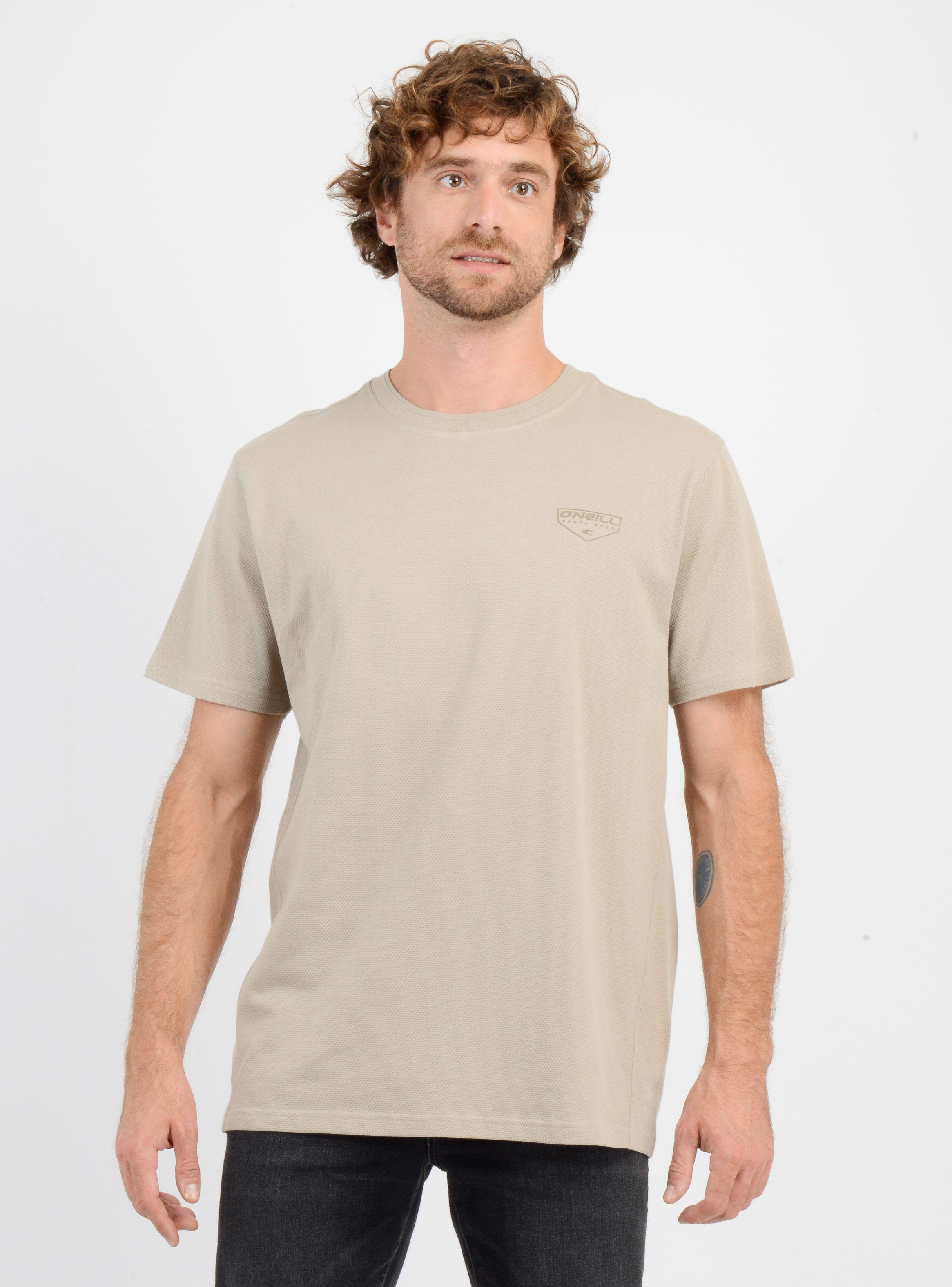 POLERA MANGA CORTA DAYBREAK  BEIGE OSCURO-0