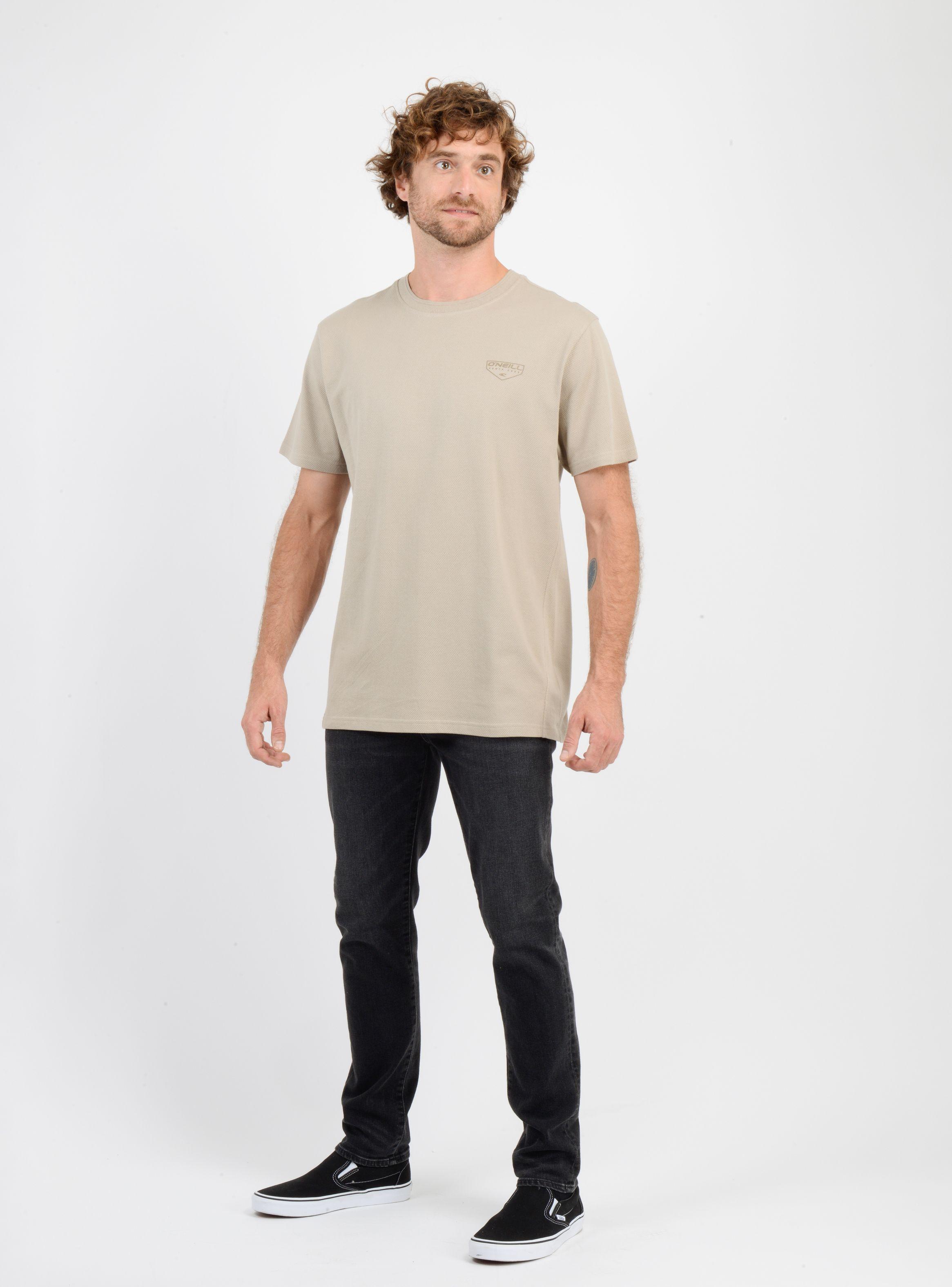 POLERA MANGA CORTA DAYBREAK  BEIGE OSCURO-2