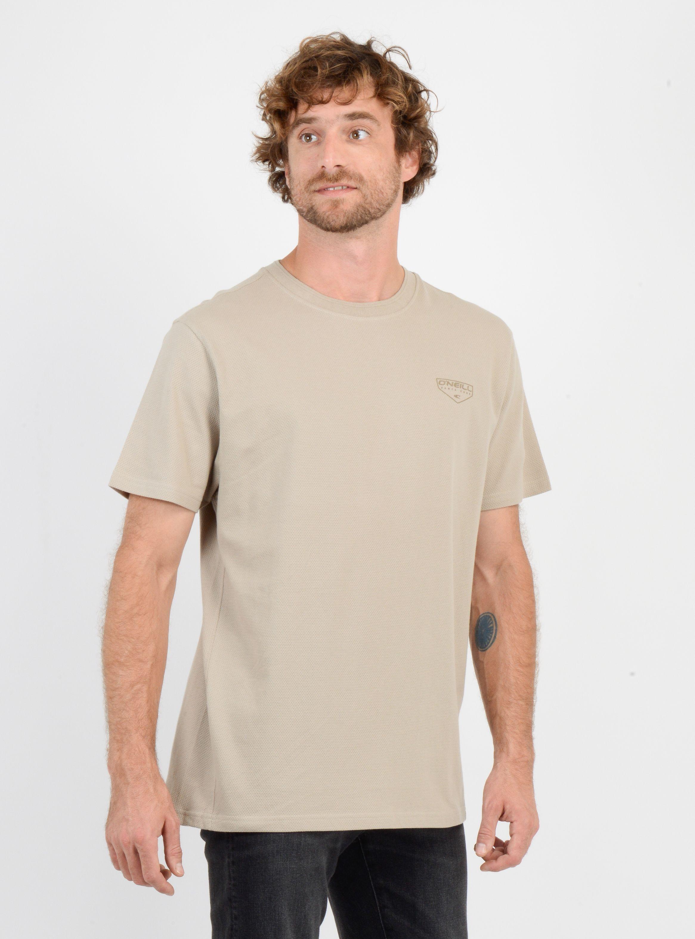 POLERA MANGA CORTA DAYBREAK  BEIGE OSCURO-3