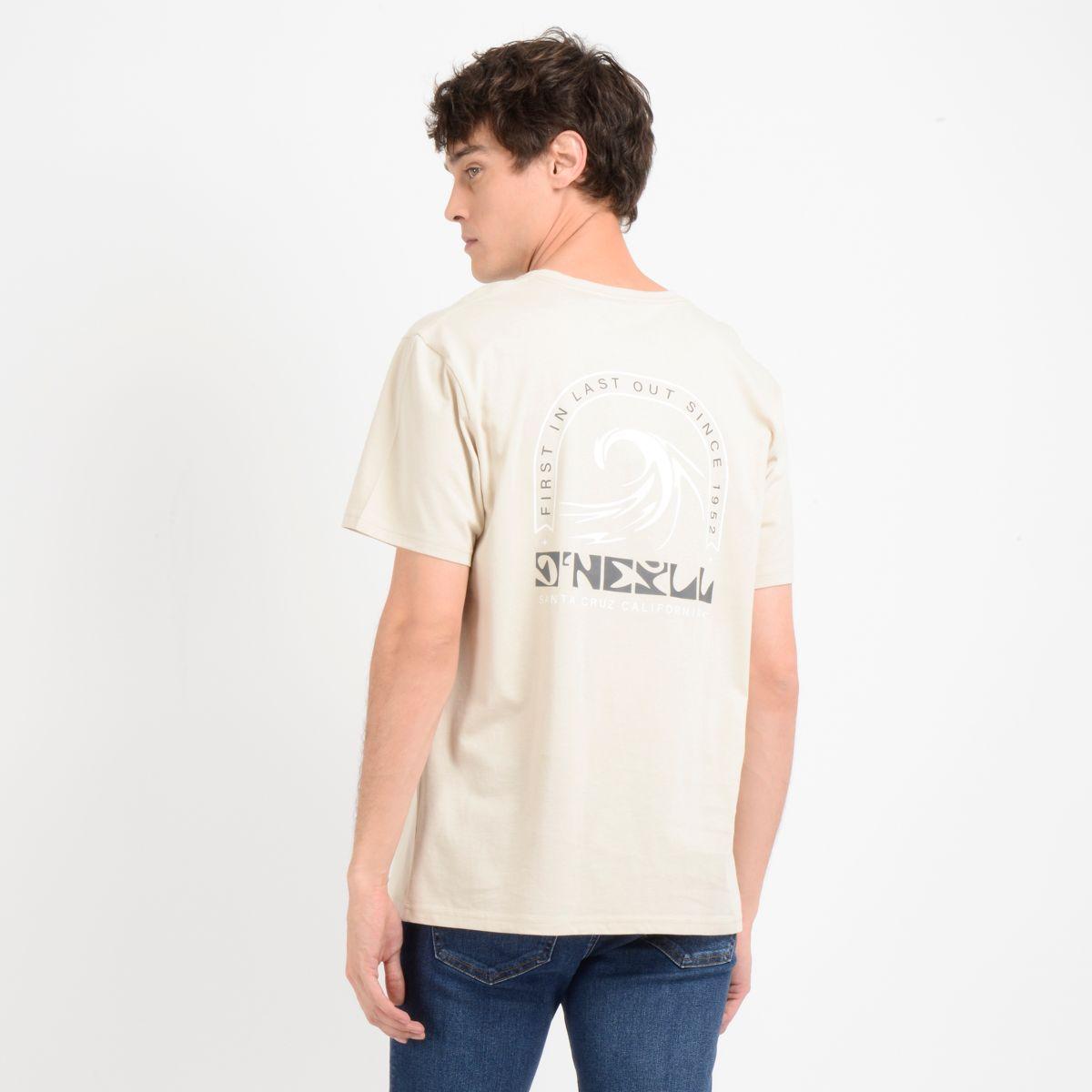 POLERA MANGA CORTA DIP SEA BEIGE-1