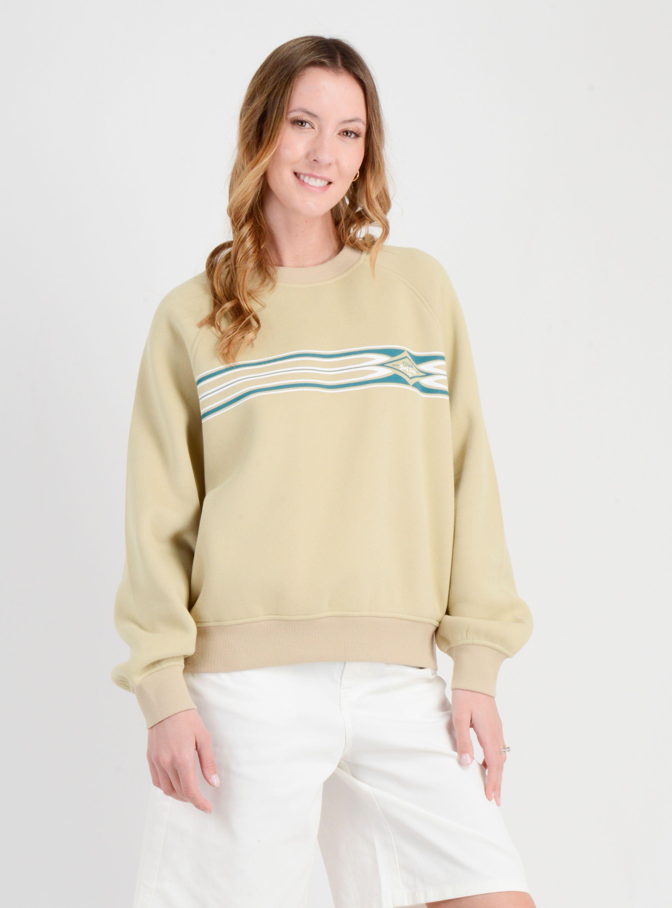 POLERON OG DIAMOND STRIPE BEIGE-3