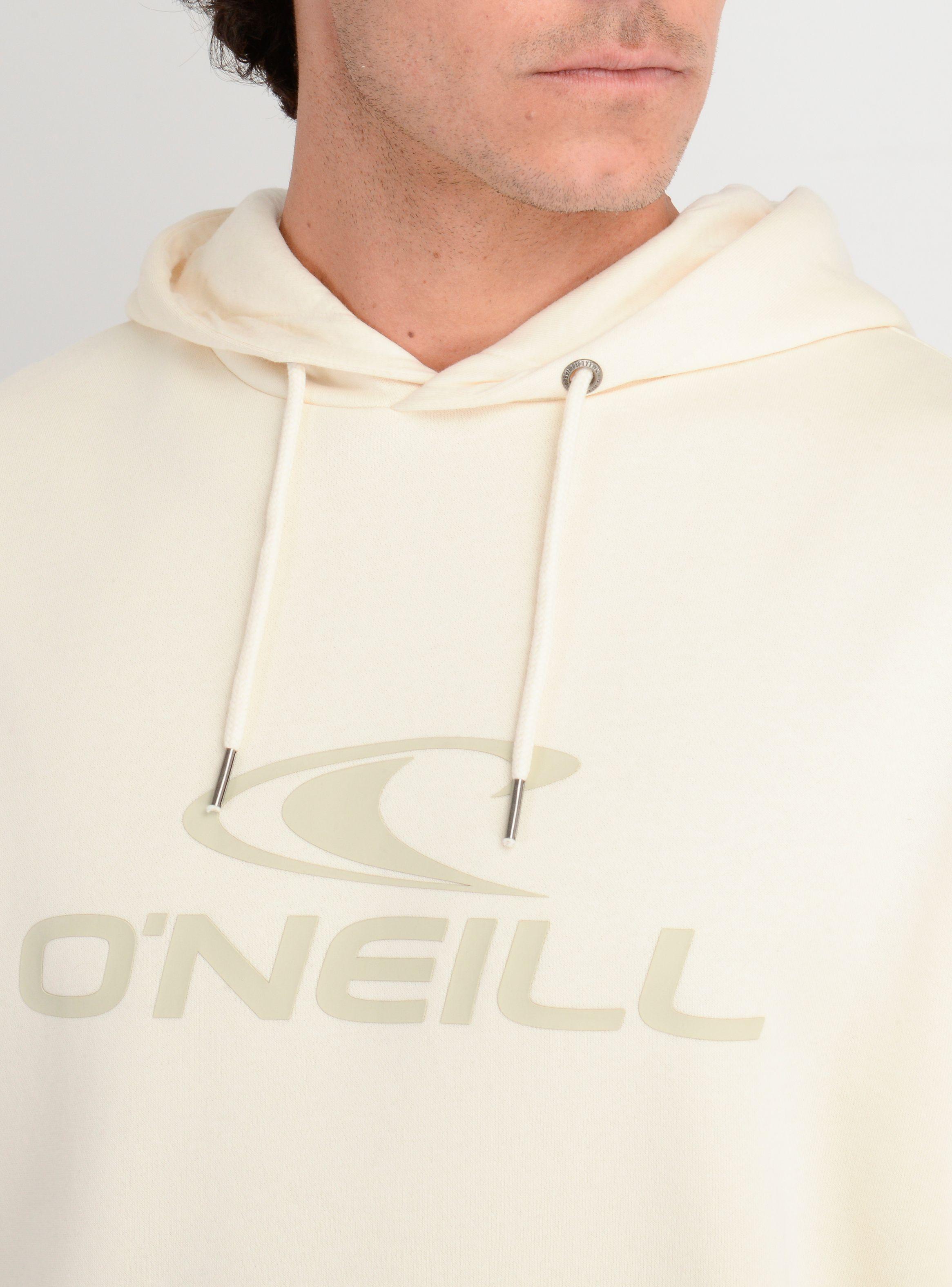 POLERON LOGO HOODIE II BEIGE CLARO-4
