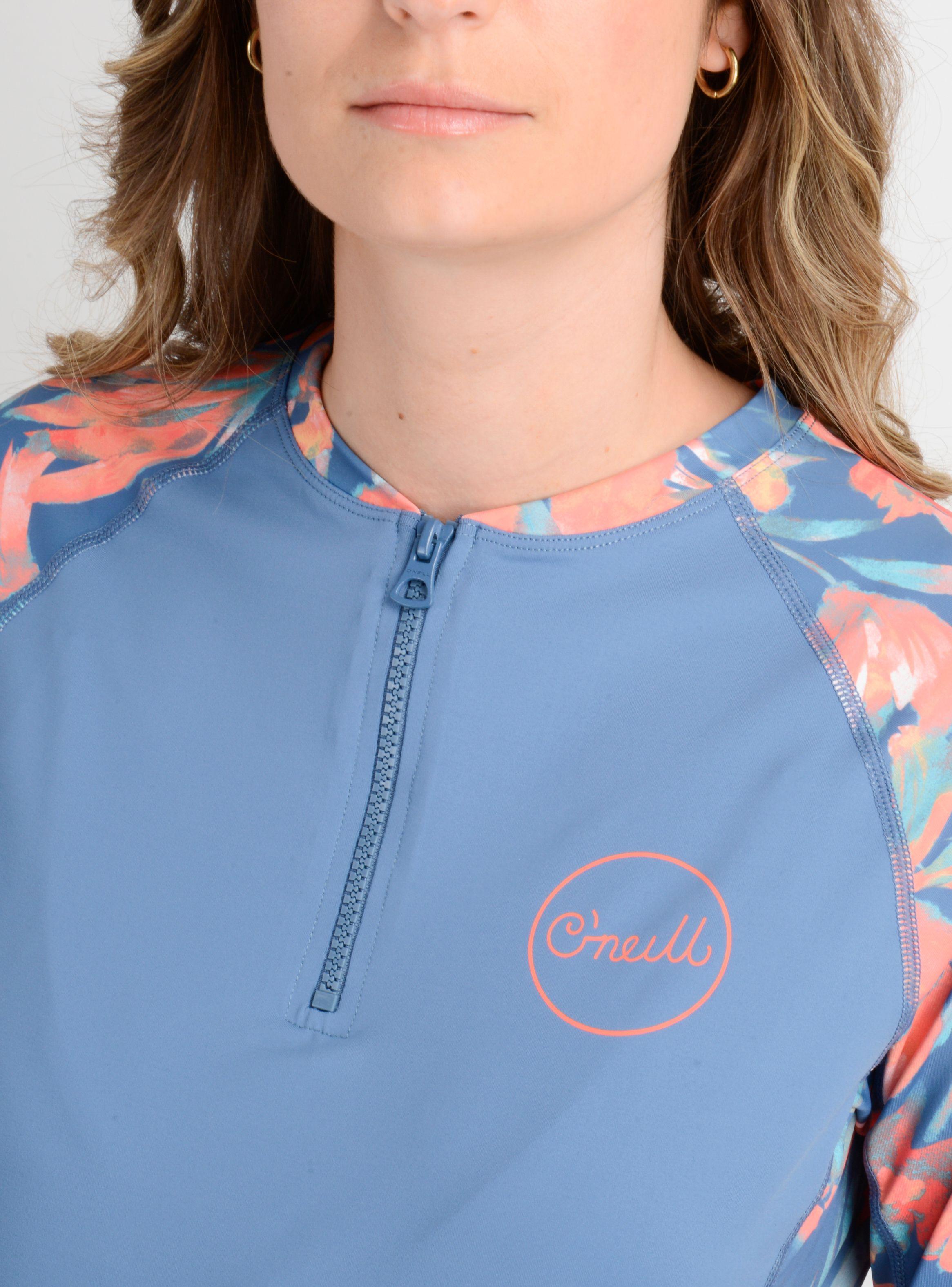 LYCRA FLORAL RASGHUARD AZUL-4