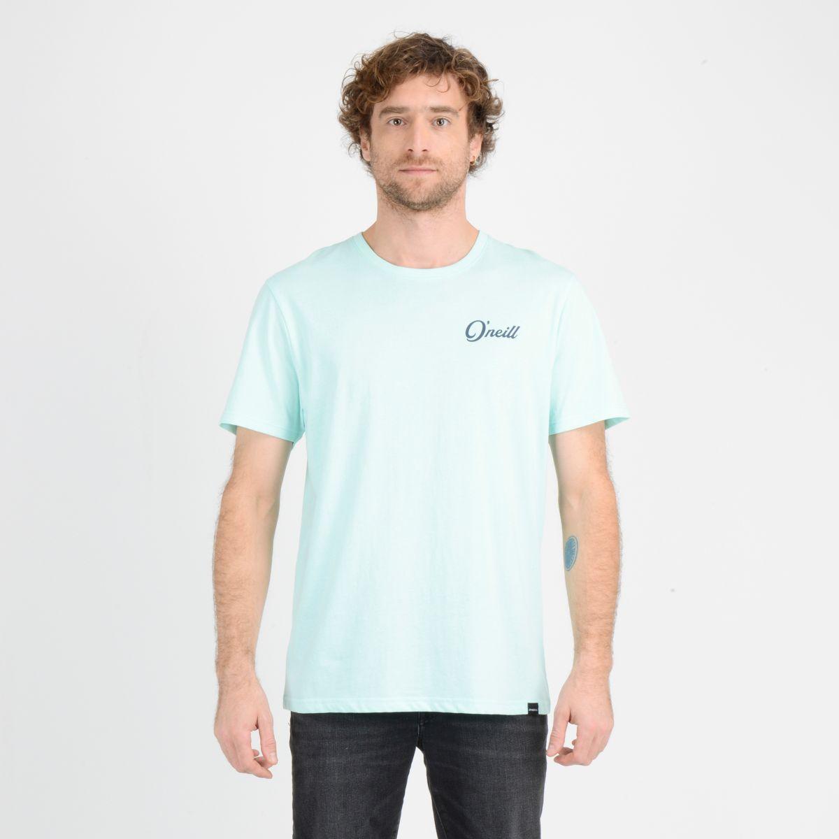 POLERA MANGA CORTA COMBO  AZUL-0