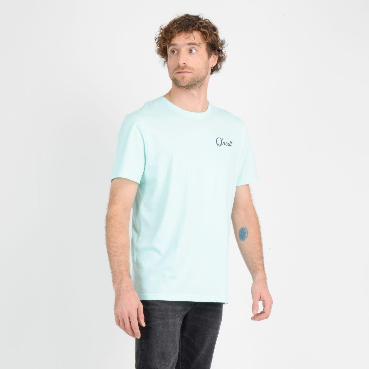 POLERA MANGA CORTA COMBO  AZUL-3
