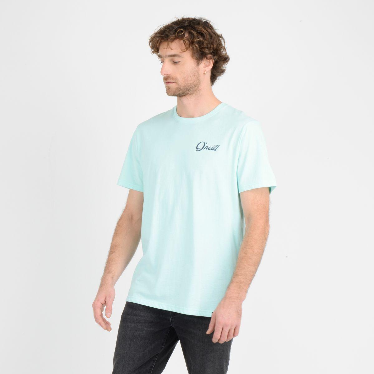 POLERA MANGA CORTA COMBO  AZUL-4