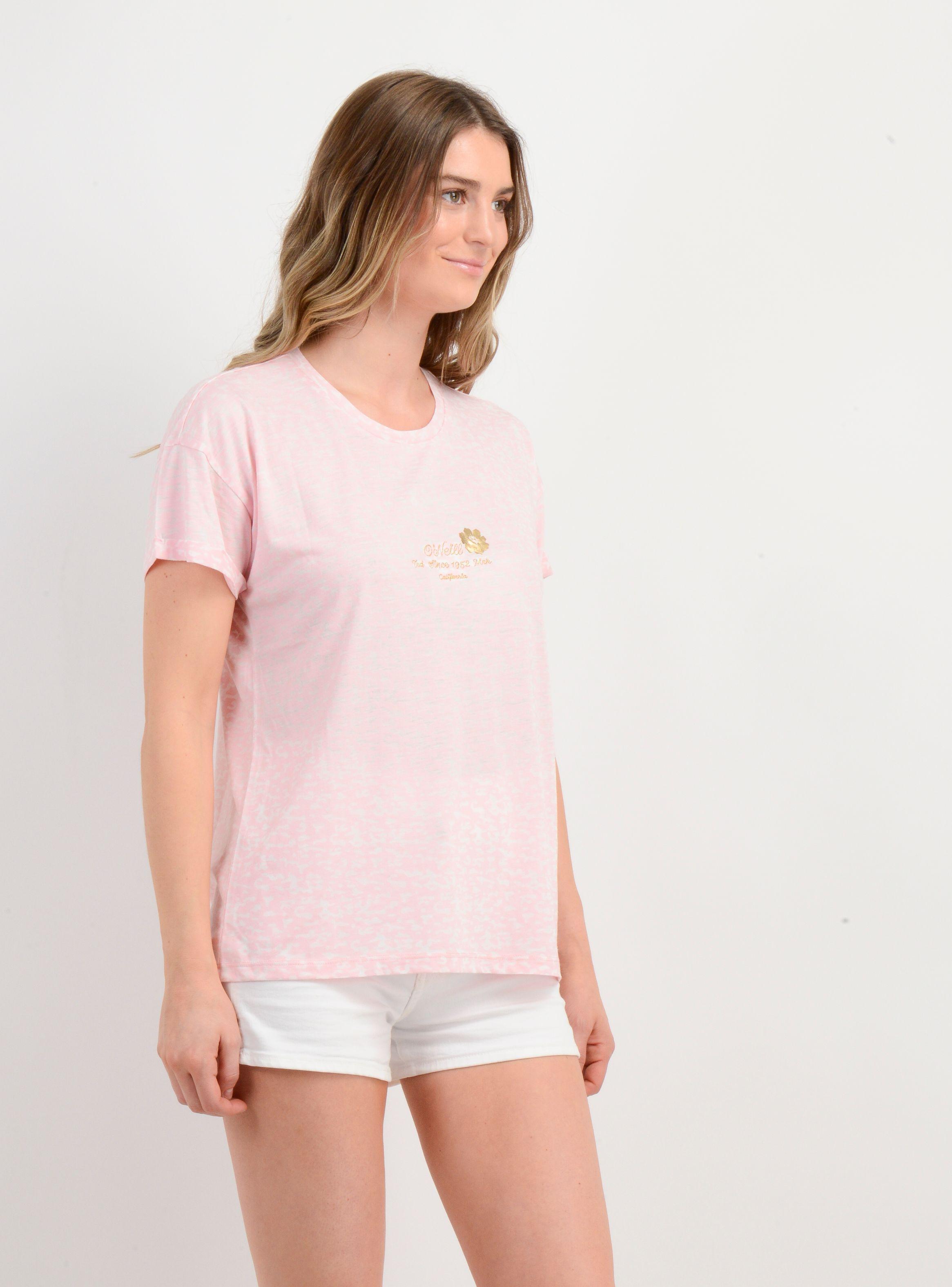 POLERA MANGA CORTA DITSY ROSADO-3