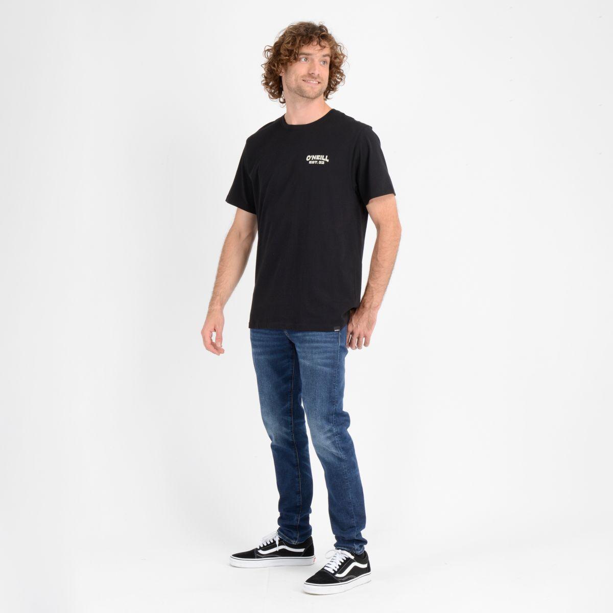 POLERA MANGA CORTA BLENDER NEGRO-3