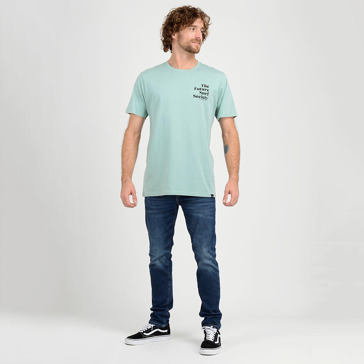 POLERA MANGA CORTA FUTURE  VERDE CLARO-3