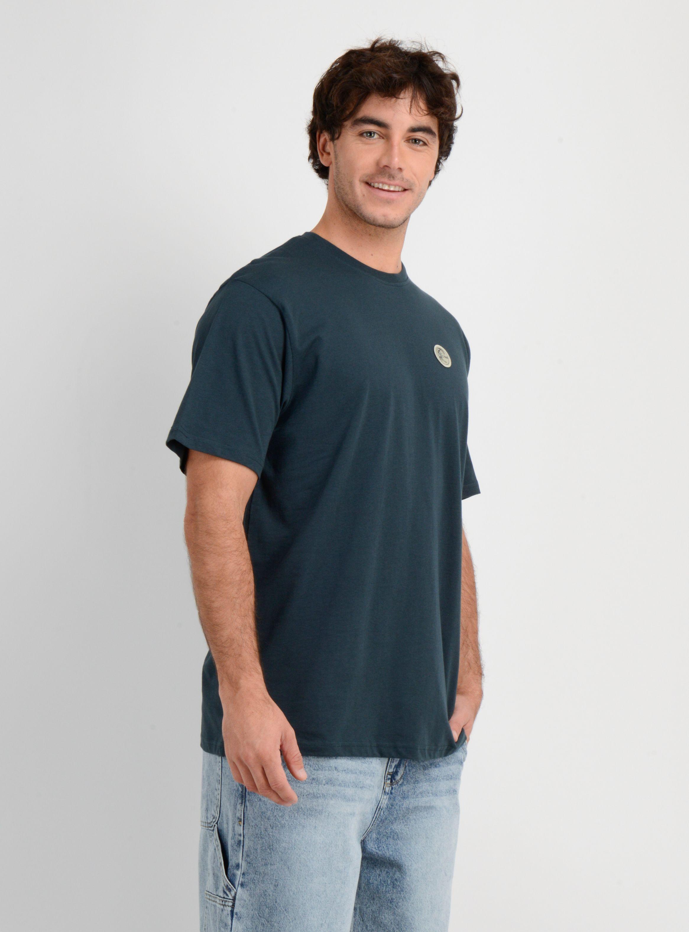 POLERA MANGA CORTA OG VINTAGE  VERDE OSCURO-3
