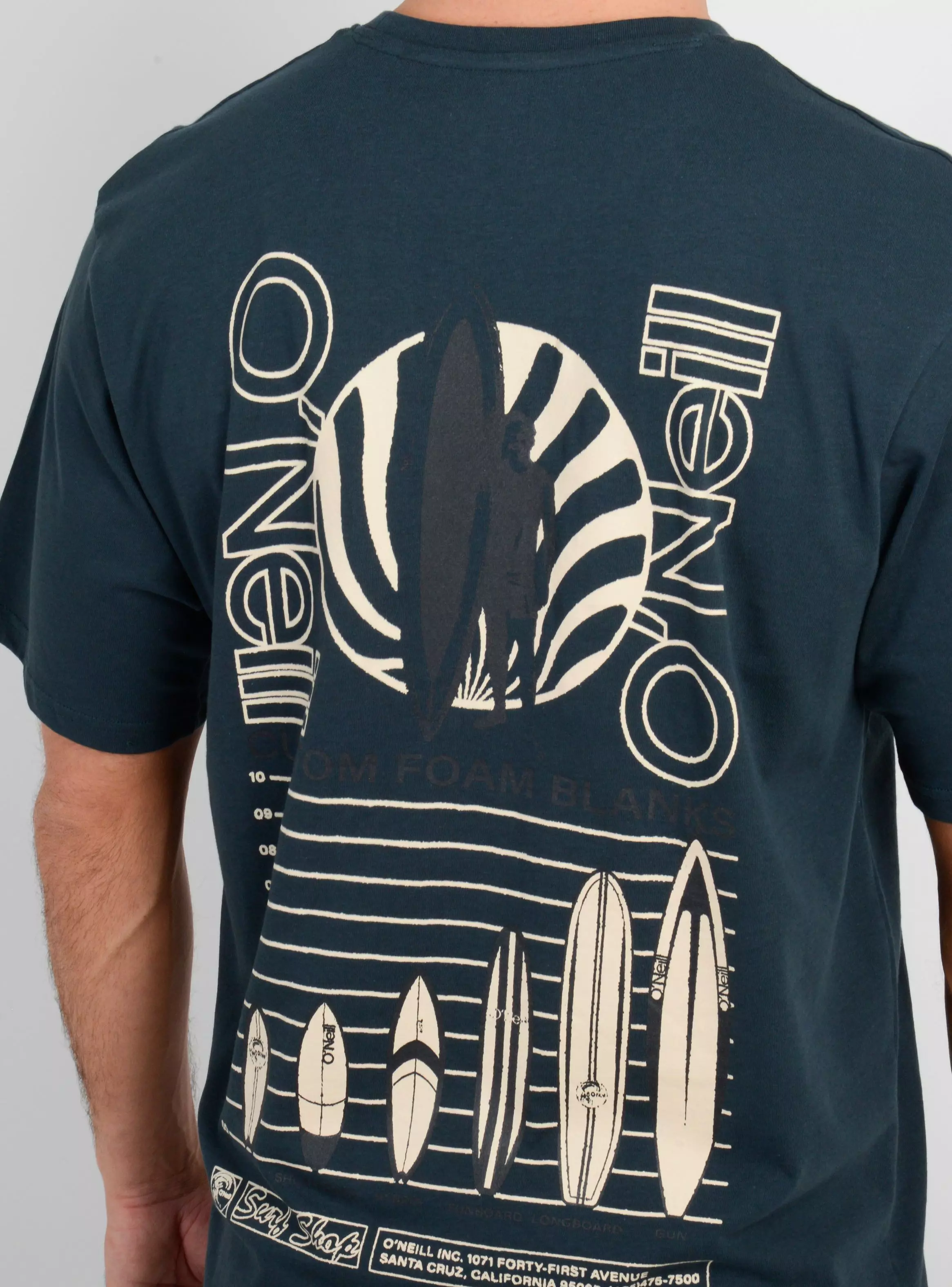 POLERA MANGA CORTA OG VINTAGE  VERDE OSCURO-5