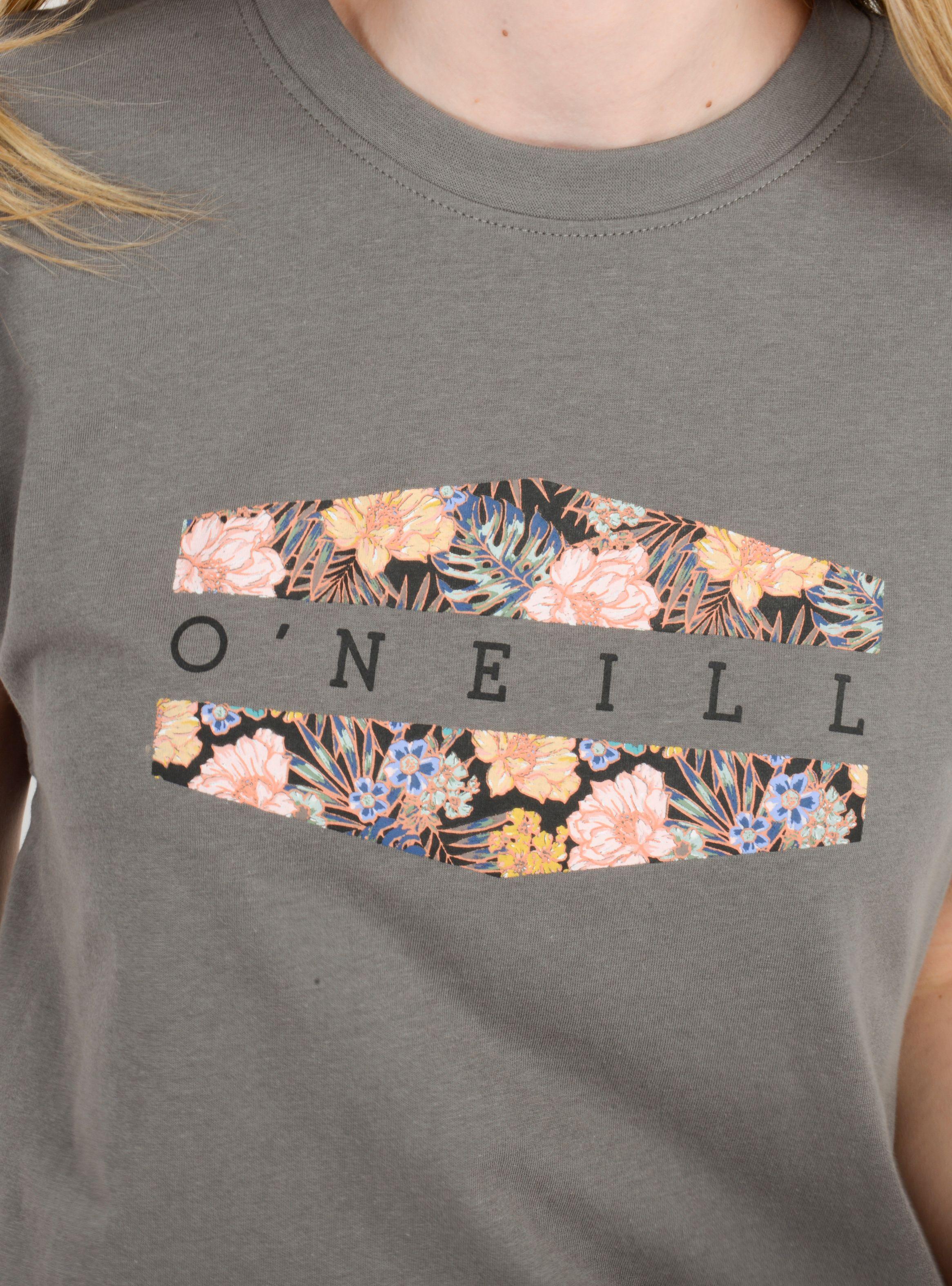 POLERA MANGA CORTA BOTANIC  GRIS OSCURO-4