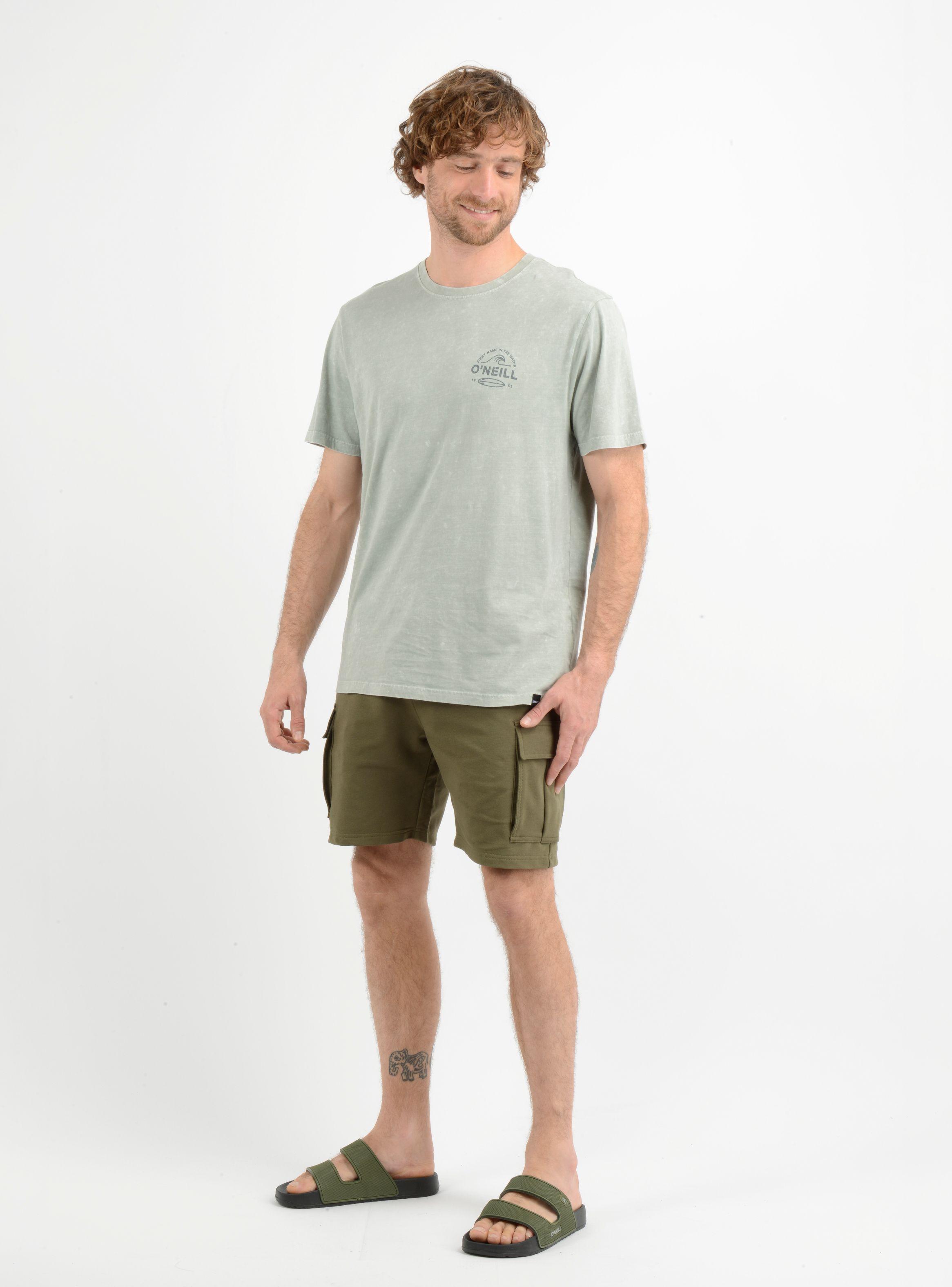POLERA MANGA CORTA RIP VERDE-0