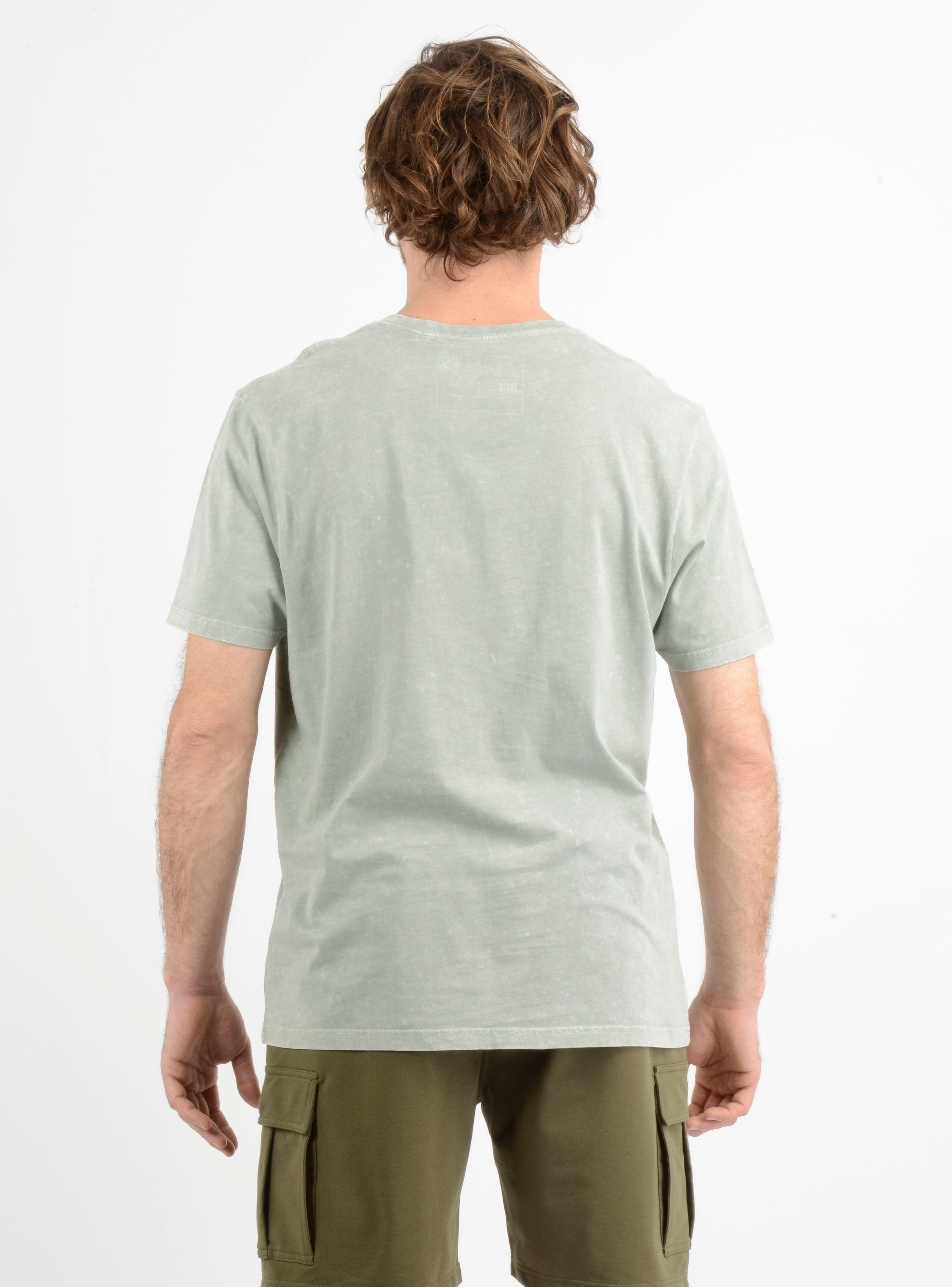 POLERA MANGA CORTA RIP VERDE-1
