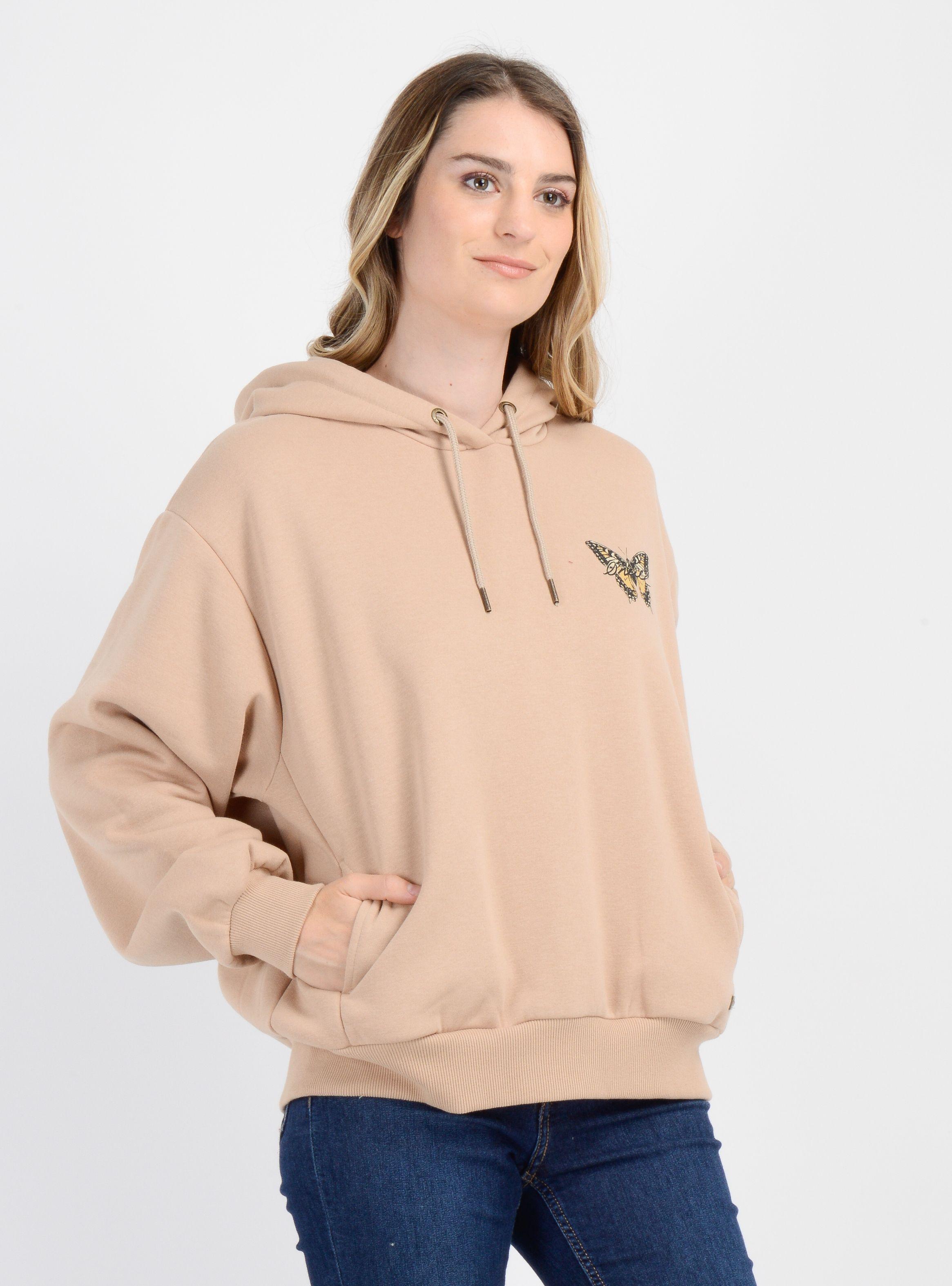 POLERON BYRON HOODY  BEIGE-3