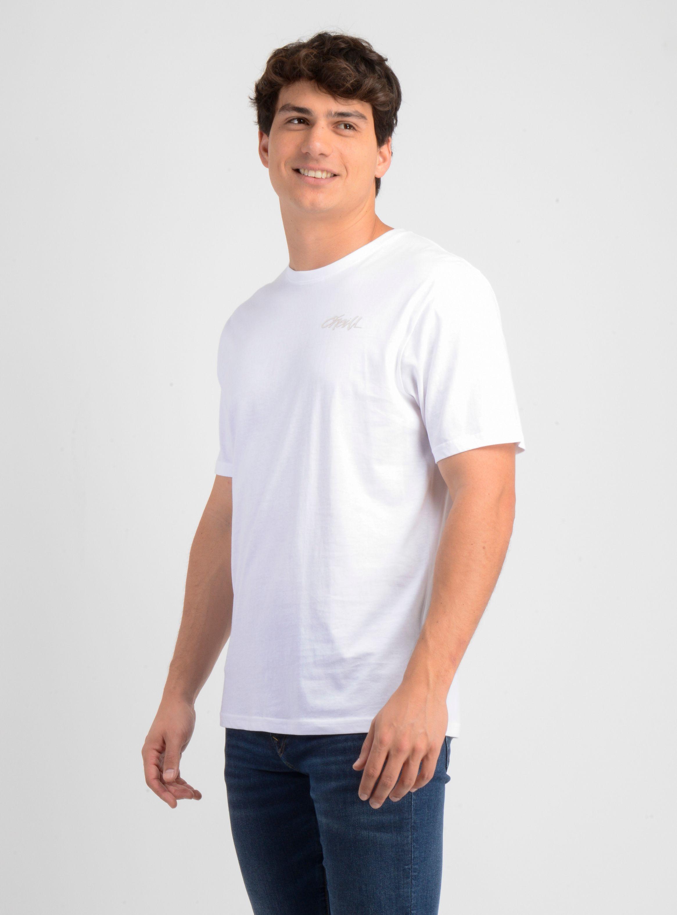 POLERA MANGA CORTA HOME GROWN BLANCO-2