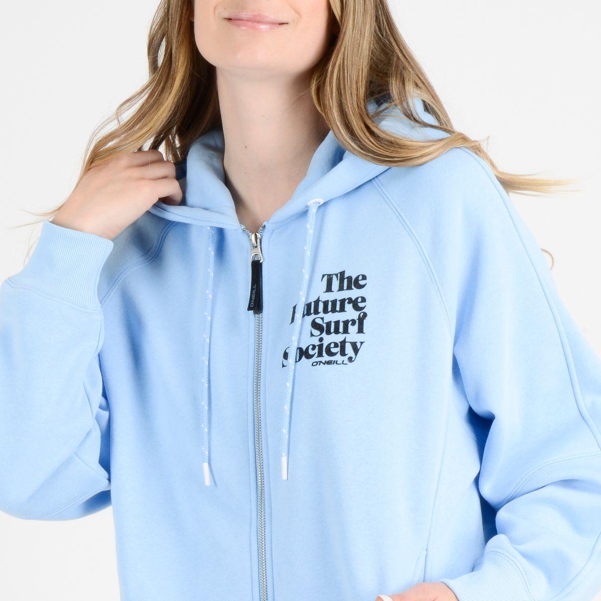 POLERON FUTURE SURF ZIP  AZUL CLARO / PASTEL-4