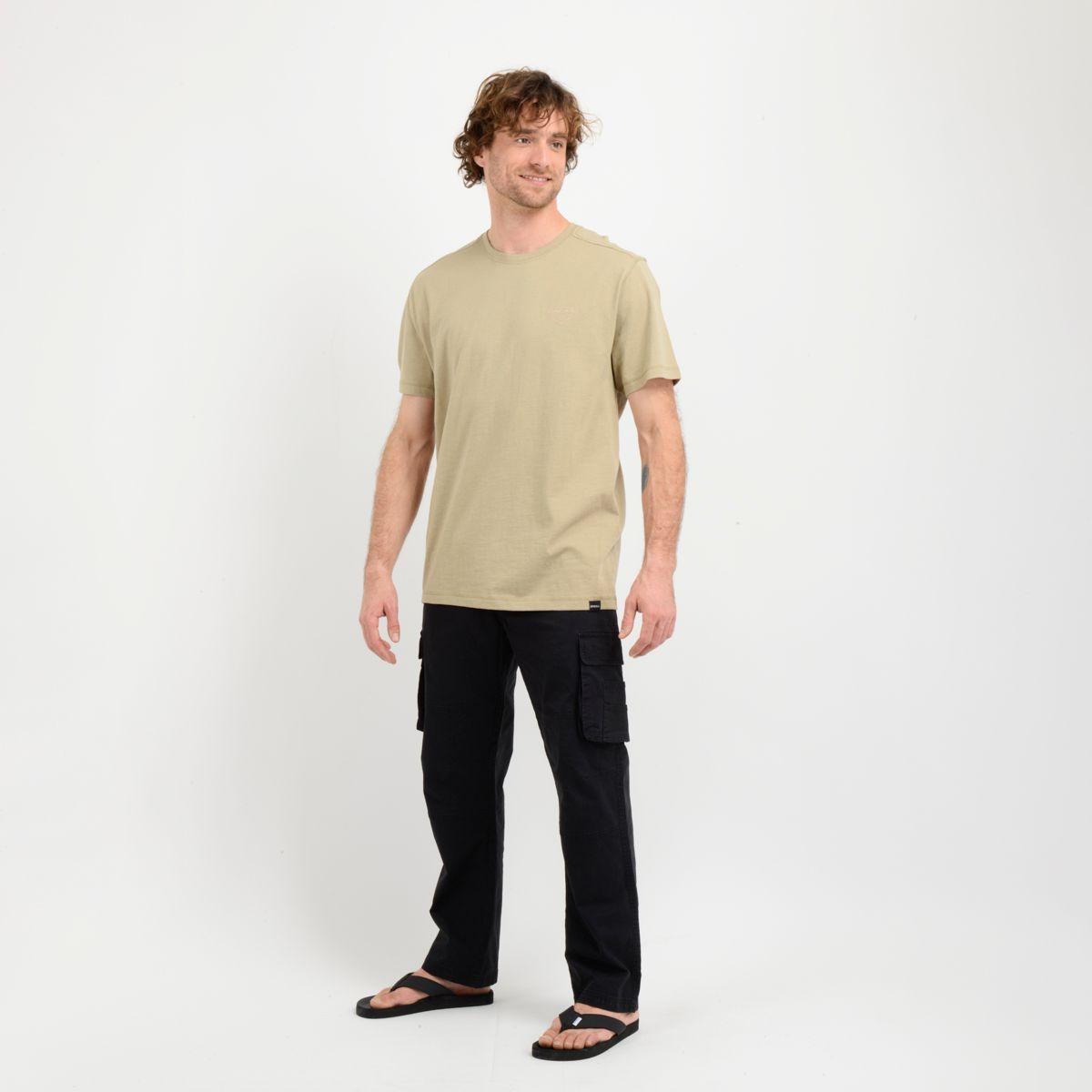 POLERA MANGA CORTA RESERVE BEIGE-1